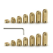 Weights Motorcycle Reusable Brass Wheel Spoke Balance Weights Refill Kits 8pack